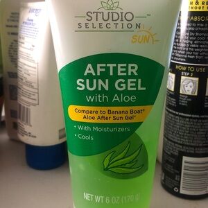 After Sun Gel with Aloe - Green
